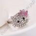 Кольцо lovely crystal bow cat ring